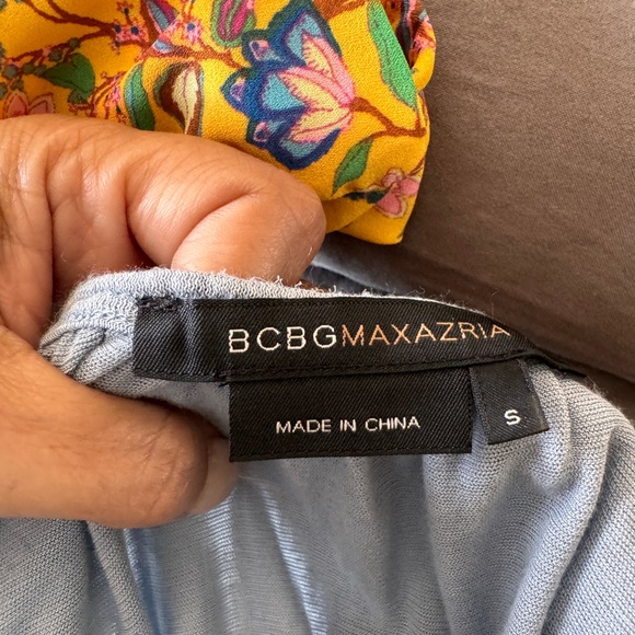 BCBG Maxazria light blue halter top - Picture 5 of 5